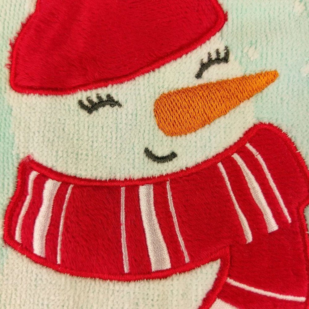 Set of 2 Snowman Hand Towels